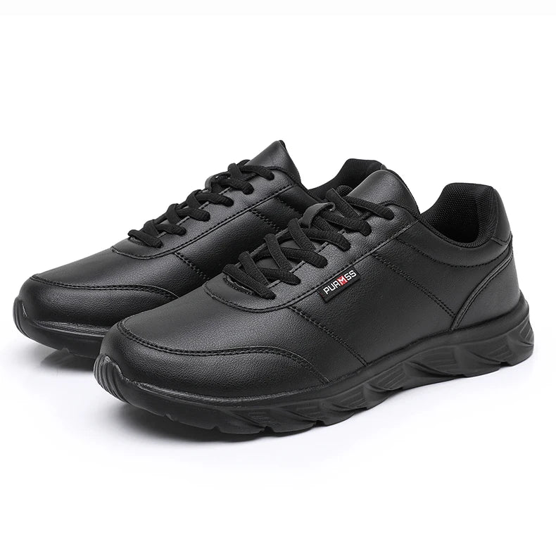 Men Shoes Soft Moccasin Shoes Comfortable Casual Shoes for Men Solid Black White Walking Men Sneakers Footwear Plus Size 39-46