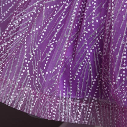 Girl's Ceremonial Dress Summer Mid-Calf Sleeveless Trailing Skirts Children's Dresses For Wedding Evening Party