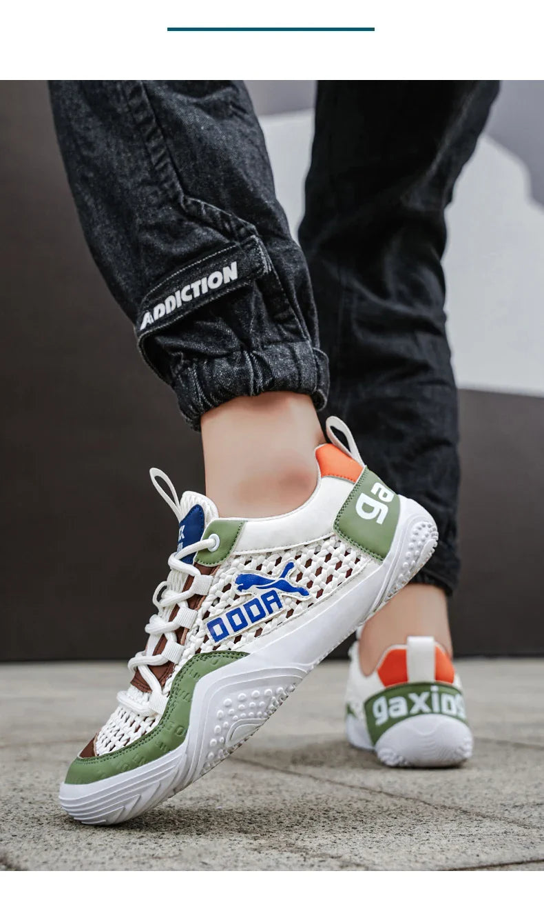 Shoes For Men Mesh Sneakers Summer Casual Breathable Sports Outdoor Hiking Tennis Running Designer Luxury Platform Loafers