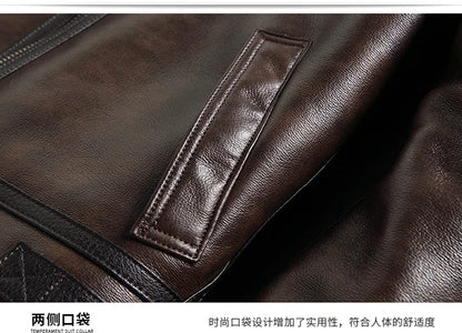 2023 New Winter Jackets for Men Wool Real Fur Coat Men's High-end Thickened Warm Lamb Fur Jacket Male Clothing M-6XL Casaco FCY