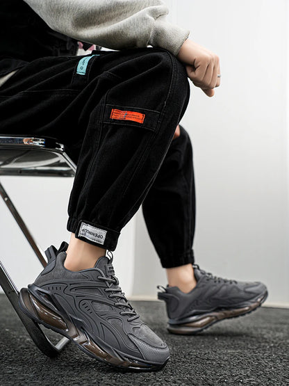 Men Shoes 2025 Casual Walk Air Cushion Marathon Breathable Lightweight Women's Comfortable Athletic Nonskid Sneakers