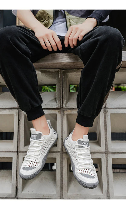 Shoes For Men Mesh Sneakers Summer Casual Breathable Sports Outdoor Hiking Tennis Running Designer Luxury Platform Loafers