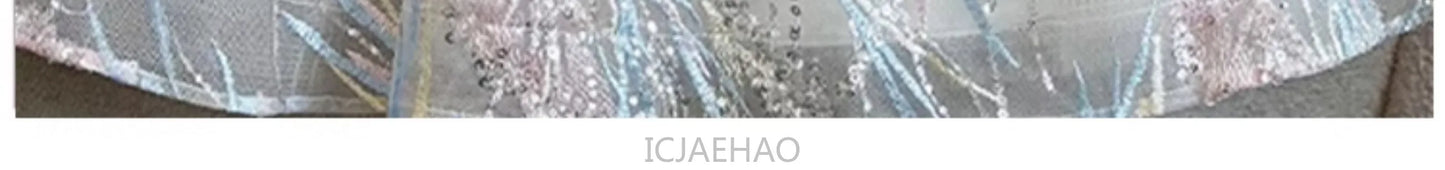 Girls Summer Party Dress Puffy PrincessFlower Pageant Host Formal Gown Girl Outfit Piano Recital Performance Birthday Wedding