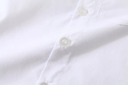 Summer Baby Boys Party Dress Suit Cotton Short Sleeve With Shirt + Belt Shorts 2PCS Outfits Kids Boys Gentleman Clothes Sets