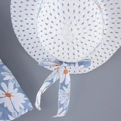 (Girls 0-3 Years Old) Summer New Girls Dress Floral Print Little Fresh Everyday Sweet Princess Dress with Bow