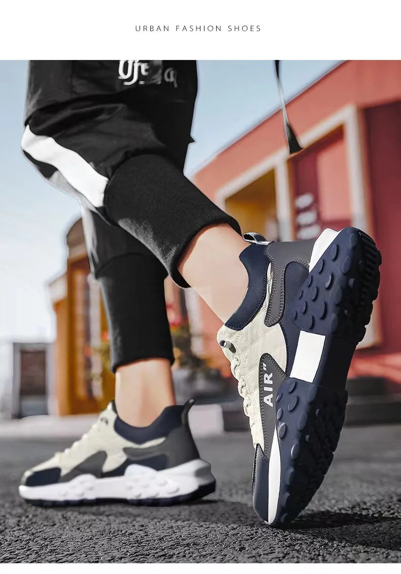 Men's Shoes 2023 Summer New Sports Shoes Comfortable Casual Thick Soled  Running Training Shoes обувь мужская кожаная