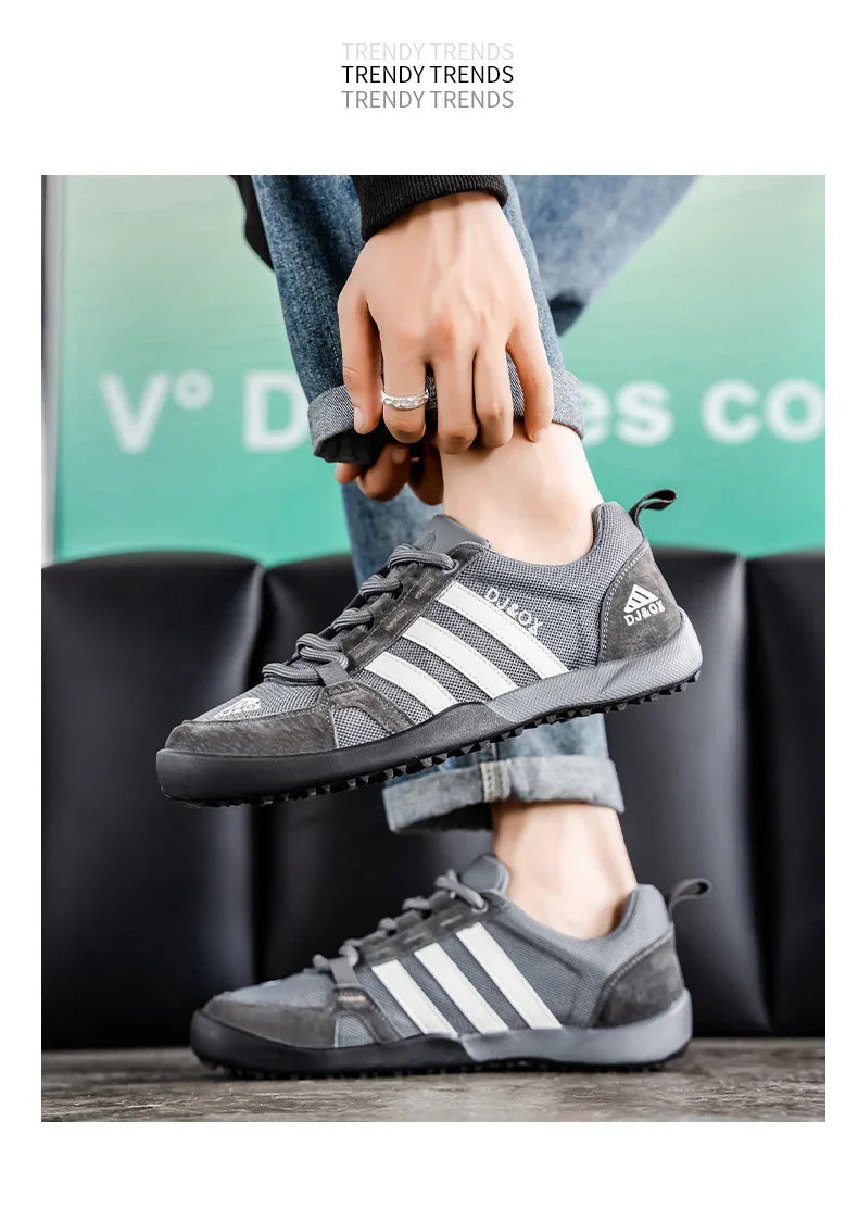 Men's Shoes Fashion Versatile Breathable Board Shoes Thick soled Trendy Casual Shoes