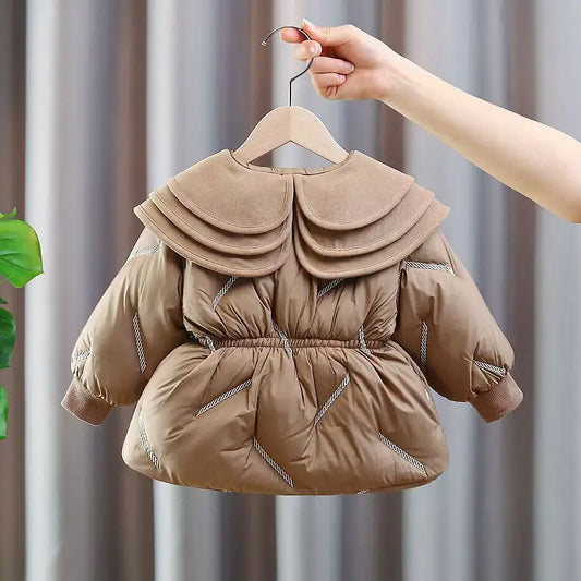 Winter Clothes For girls Girls' Coat Children's Stylish Thick Coat 2025 New Korean Version Children's Winter Cotton Jacket