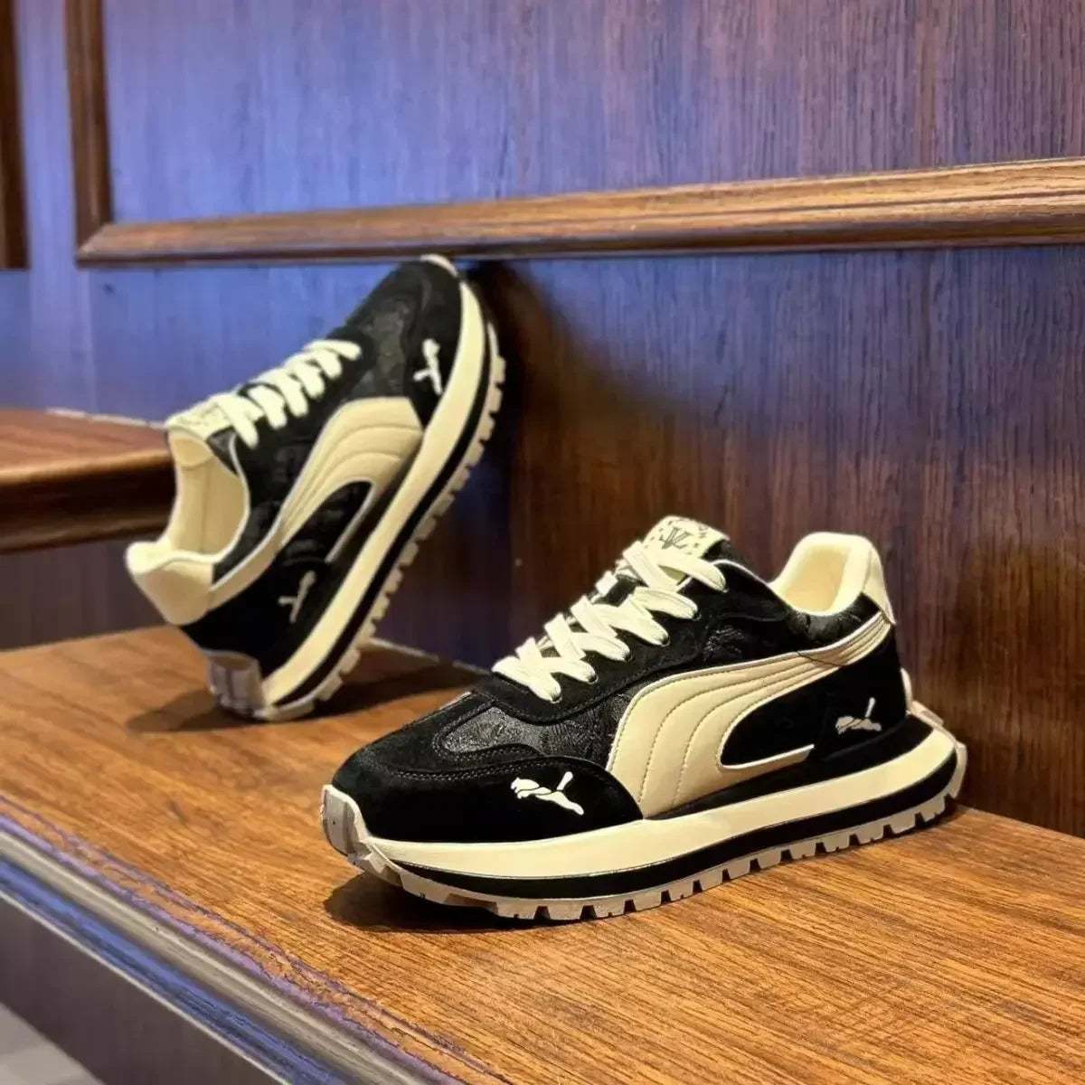 Men's shoes 2025 new summer casual sports shoes, thick-soled, height-increasing, breathable and versatile casual running shoes