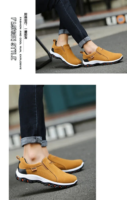 2025 New Men's Casual Sports Shoes for Outdoor Walking, Lightweight, Fashionable, and Comfortable Shoes, Size 38-50 Plus