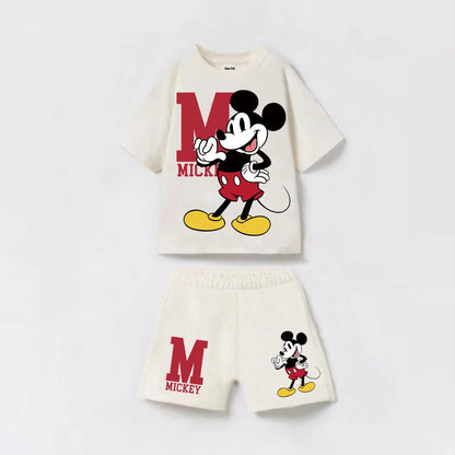 Summer Fashion Baby Boys Clothes Sets For 1-6Yrs Kids Short Sleeve Tee + Shorts Kids Toddler Boy Outfits