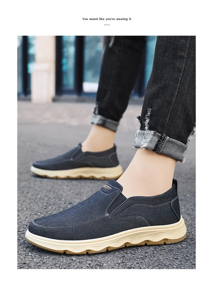 Shoes for men, 2025 autumn new single shoes, British style bean shoes, dad shoes, one foot casual shoes