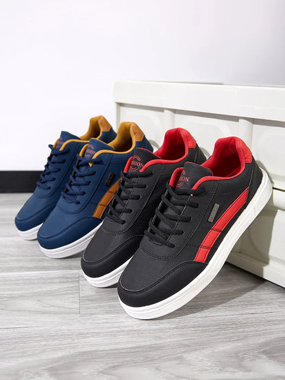 New Men Shoes Spring Autumn Casual Shoes Fashion Breathable Flat Shoes Sneakers Sports Running Outdoor Walking For Men Shoe