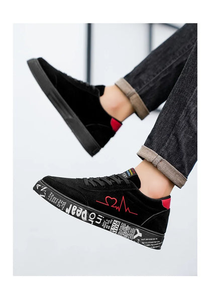 High-quality Fashion Shoes for Men Casual Flat Comfortable Men's Shoes Light Breathable Outdoor Walking Shoes Zapatillas Hombre