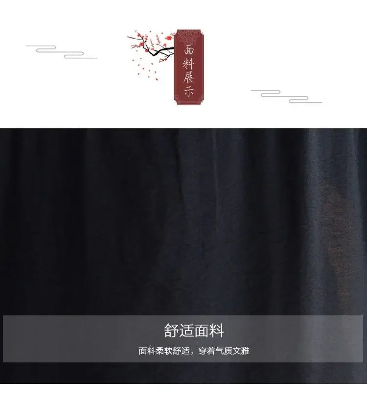 Women Summer Clothing 2025 New Style Literary Splicing Loose Printed Button Splicing Shirt Dress