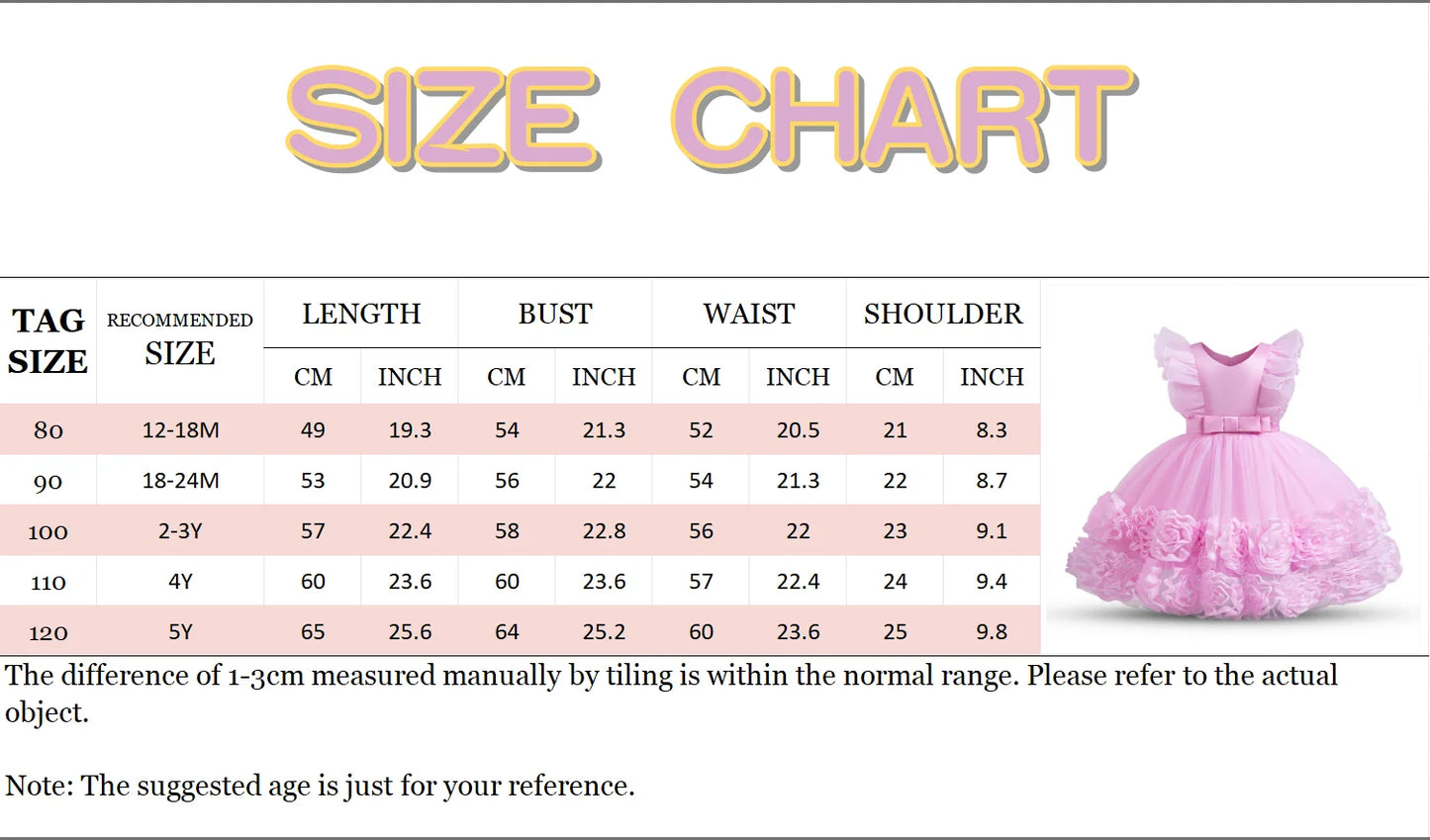 Elegant Party Dresses For Flower Girls Flying Sleeves Bow Puffy Princess Dress For Children Birthday Wedding Baptism Prom Gown