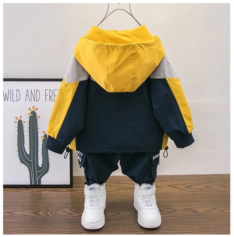 Boys Clothes Winter Baby Boy Set Clothes Korean Style Baby Clothes Coat Baby Boy Sets Kid Children's Clothing From 2 To 7 Years