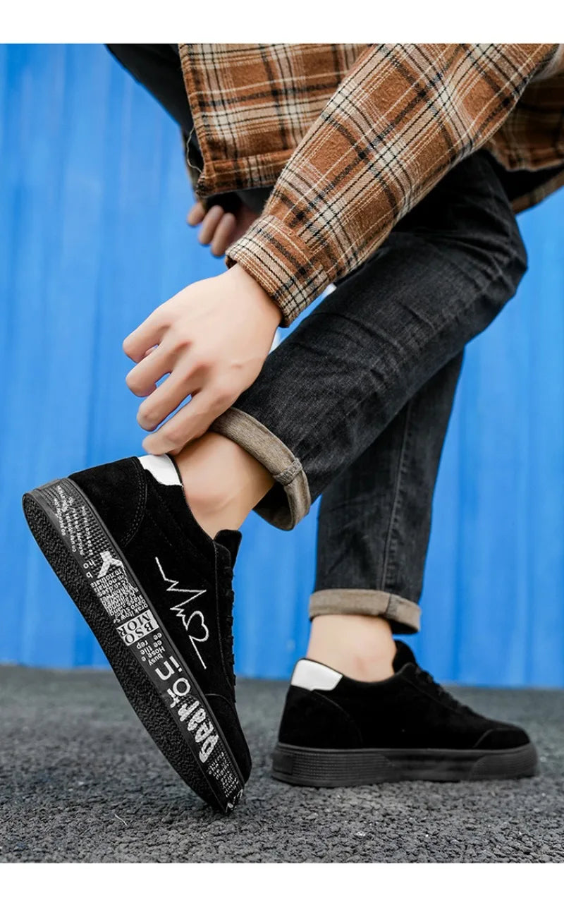 High-quality Fashion Shoes for Men Casual Flat Comfortable Men's Shoes Light Breathable Outdoor Walking Shoes Zapatillas Hombre