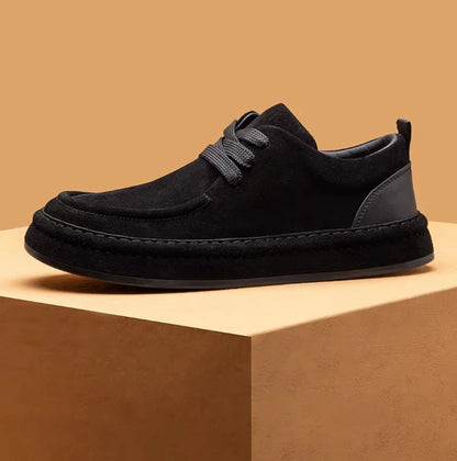 Men's Shoes Are Fashionable Brown Casual Shoes Made of Durable Suede Material Comfortable Walking Shoes Suitable for Daily Wear