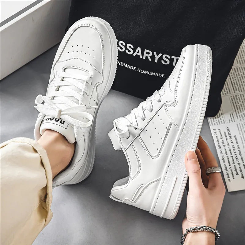 Men's Shoes Classic Black White Sneakers Fashion Tenis Training Shoes for Men Youth Student Sports Running Shoe New Casual Shoes
