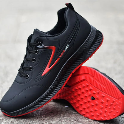 Men's shoes for autumn and winter are waterproof, versatile, anti-slip, sports and casual shoes, and men's low-top running shoes