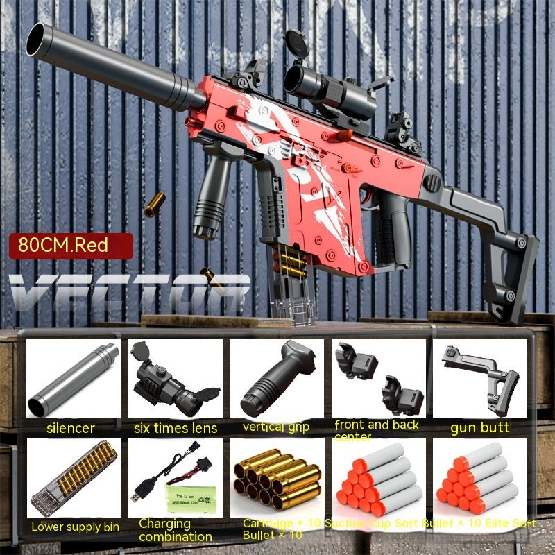 Electric Continuous Hair Throwing Shell Soft Elastic Launching Toy