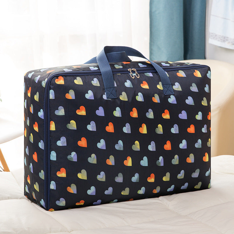 Hand Held Large Clothes Storage Luggage Woven Bag