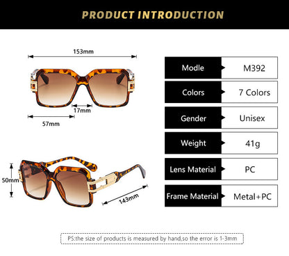 Y2K Fashion Metal Accessories Glasses
