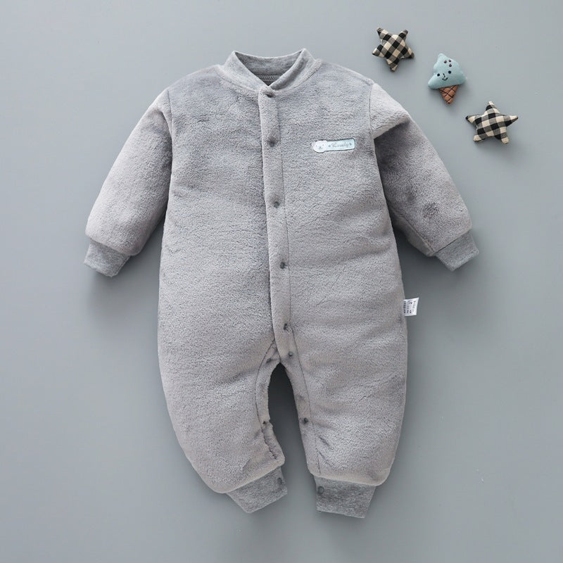 Thicken Baby Romper For Boys And Girls Aged 0-1-2