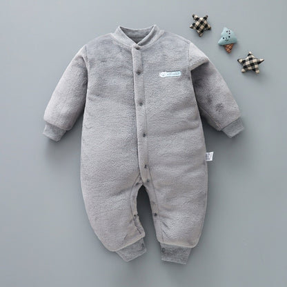 Thicken Baby Romper For Boys And Girls Aged 0-1-2