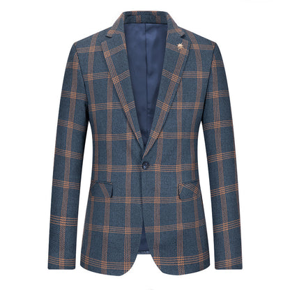 Men's Trendy Slim Fit Small Business Suit Casual Handsome Coat