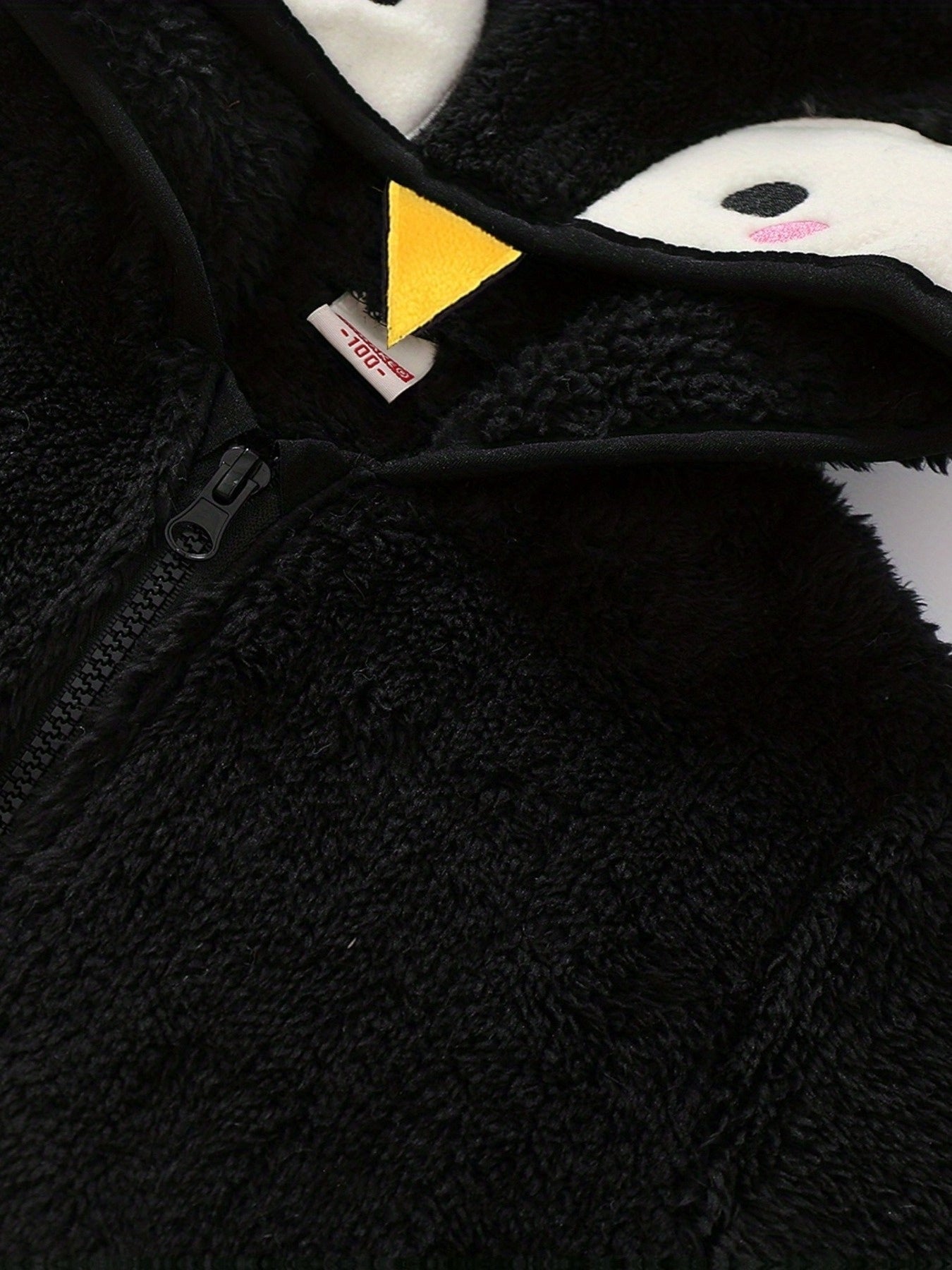 [Soft Warm Winter Coat] Boys' & Girls' Fleece Jacket - Soft Warm Winter Coat with Hood, Zipper Closure, Plush Bear Face & Paw Print Design, Soft Light -Friendly Fabric for Boys & Girls, Winter Clothes For Boys, Winter Clothes