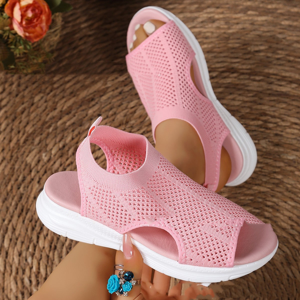 Women's Platform Sports Sandals Summer Flat