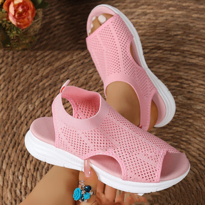 Women's Platform Sports Sandals Summer Flat