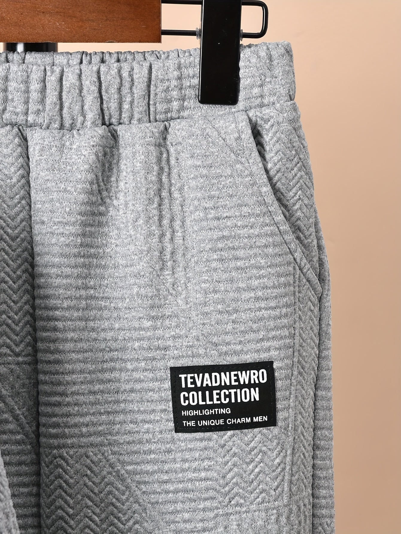 Boys' Stylish Long Sleeve Sweatshirt & Jogger Pants Set - Cozy Fleece-Lined Casual Outfit with "STRENGTH" Print, Brown & Color Block Design, Perfect for Fall/Winter, Boys Clothes, Autumn Clothes For Boys, Winter Clothes For B