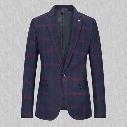 Men's Trendy Slim Fit Small Business Suit Casual Handsome Coat