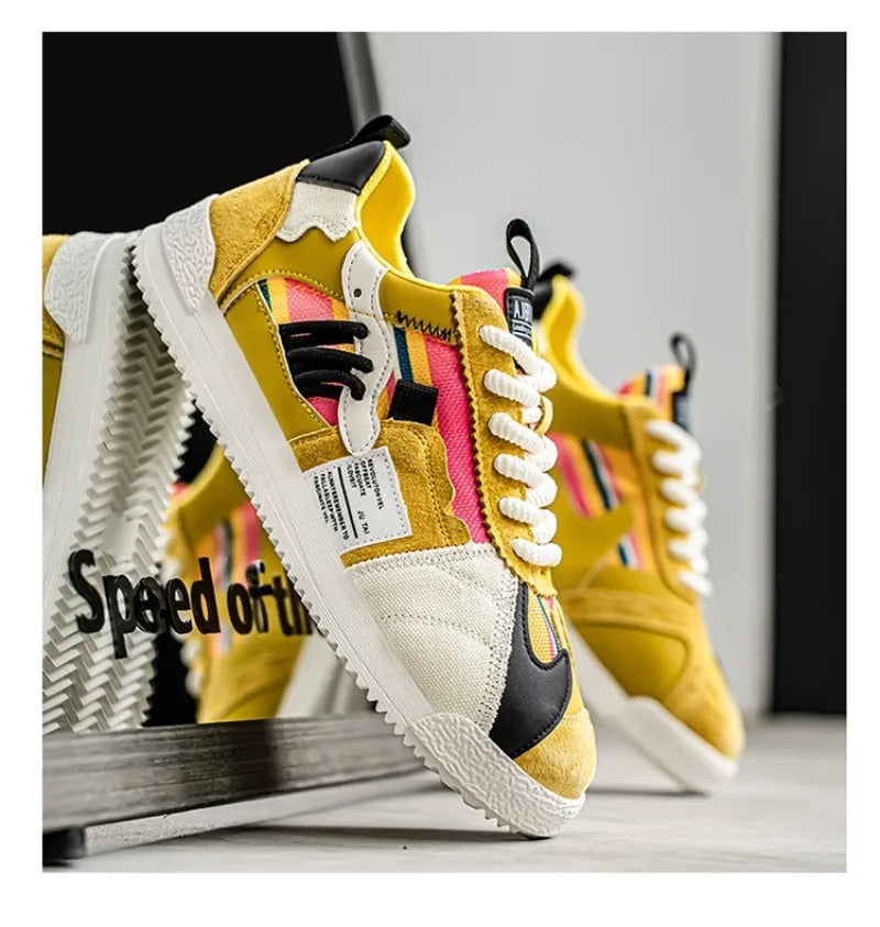 High Quality Men's Shoes Casual Sports Board Shoes for Men Running Lightweight Sneakers with Youthful Vitality Zapatos De Hombre