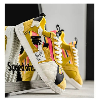 High Quality Men's Shoes Casual Sports Board Shoes for Men Running Lightweight Sneakers with Youthful Vitality Zapatos De Hombre