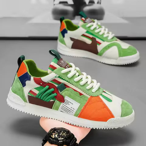 High Quality Men's Shoes Casual Sports Board Shoes for Men Running Lightweight Sneakers with Youthful Vitality Zapatos De Hombre